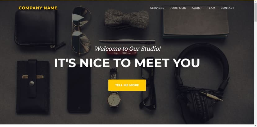 Complete React Website