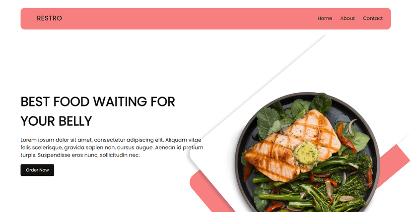 Restro - A Restaurant Website